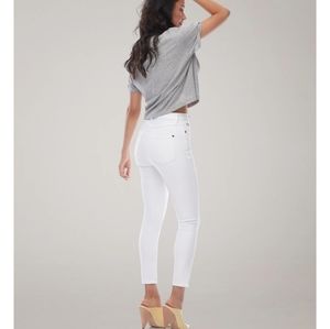 White Yoga Jeans